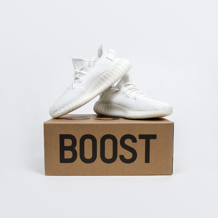Boost 350 v2 Triple White by Adidas Yeezy
